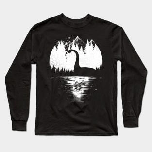 Loch Ness Monster Nessie Long Sleeve T-Shirt